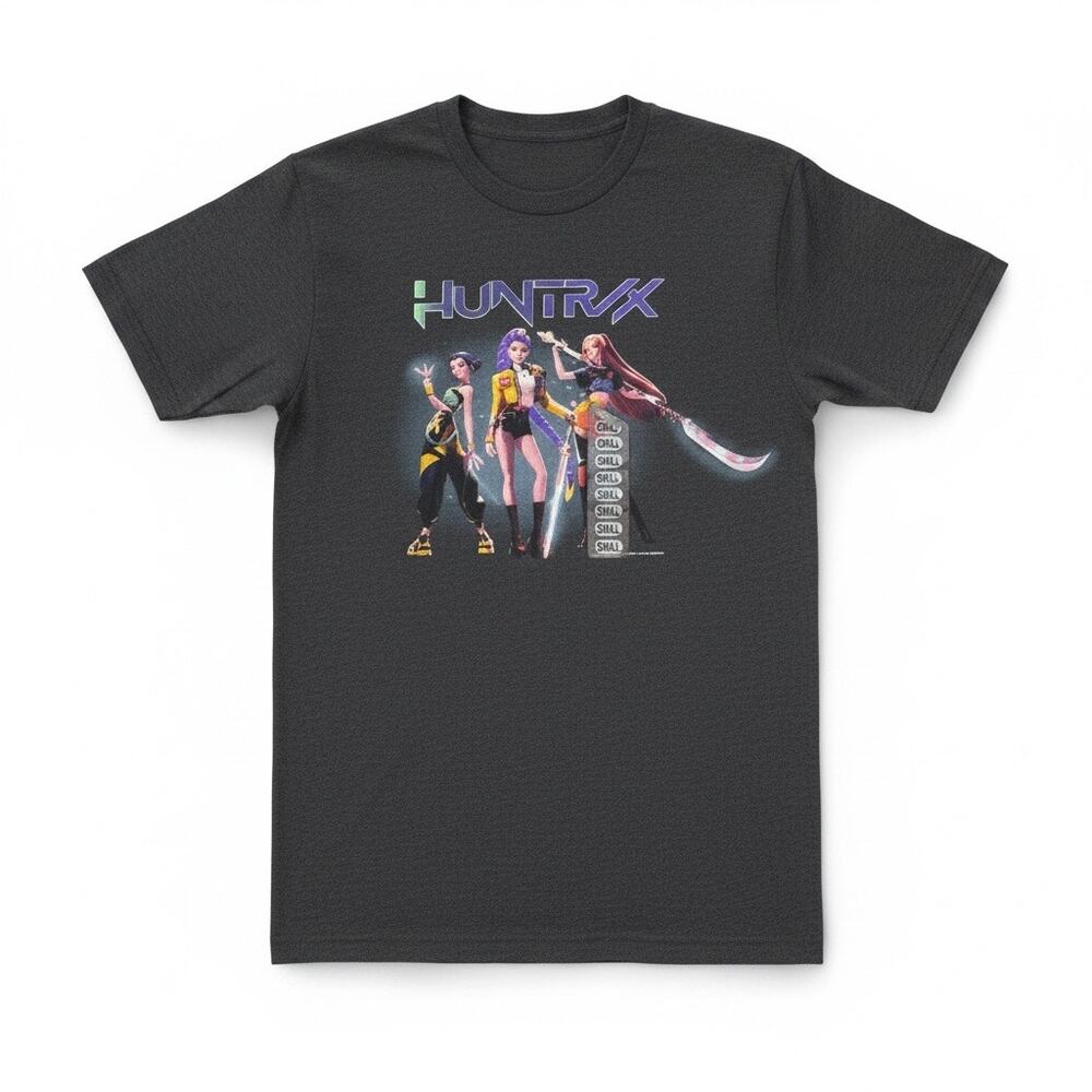 NWOT Huntrix K Pop Demon Hunters T-Shirt Sz Small